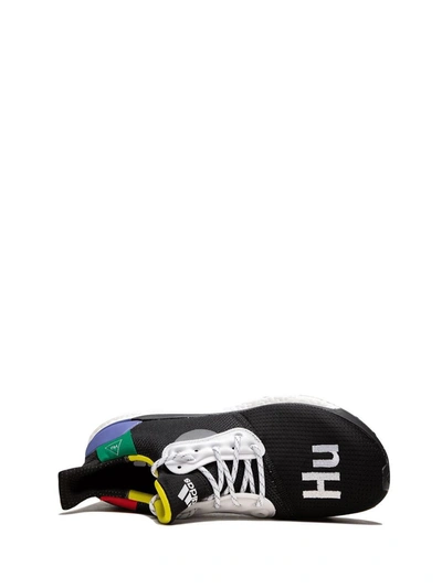 Adidas Originals X Pharrell Williams Solar Hu Glide Sneakers In Black