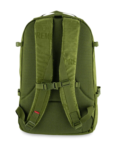 Supreme Box Logo Backpack In Green