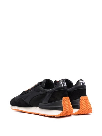 Shop Diadora Low-top Suede Sneakers In Schwarz