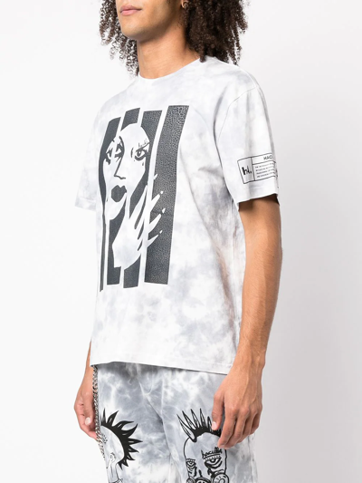 Shop Haculla Broken Witch Graphic-print T-shirt In Grey