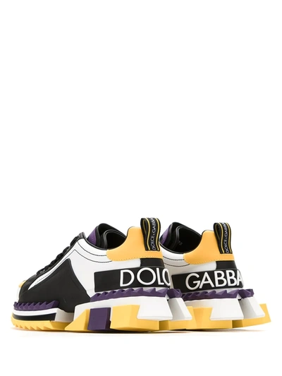Shop Dolce & Gabbana Super Queen Sneakers In Multicolour