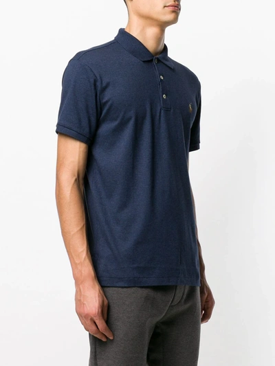Shop Polo Ralph Lauren Short Sleeved Polo Shirt In Blue