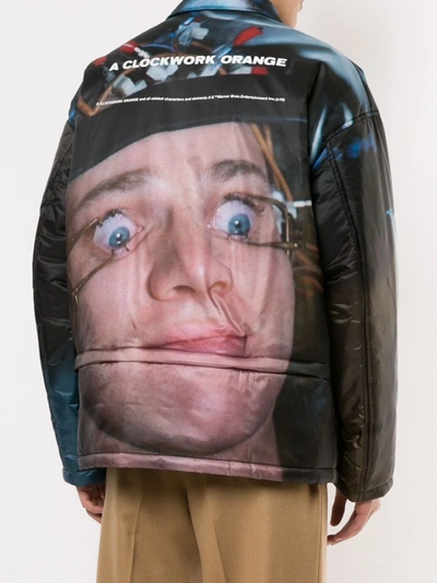 Undercover A Clockwork Orange Padded Technical-shell Jacket In Black
