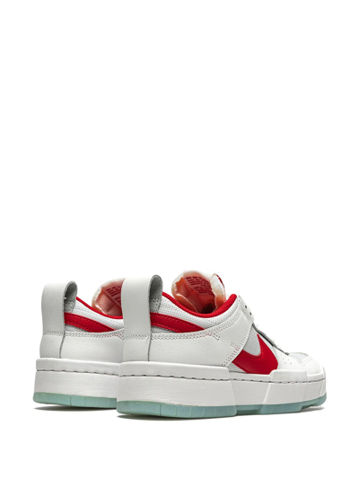 Shop Nike Dunk Low Disrupt "summit White/gym Red" Sneakers