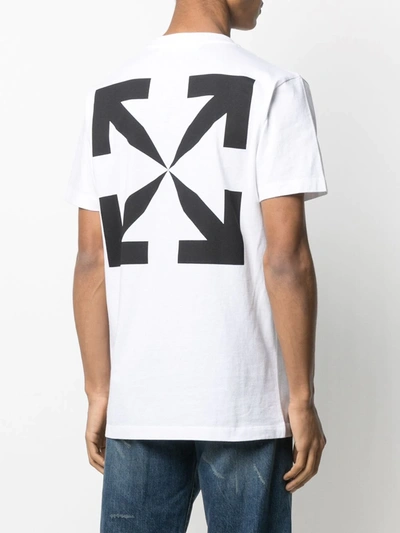 Shop Off-white Mona Lisa Print T-shirt In White