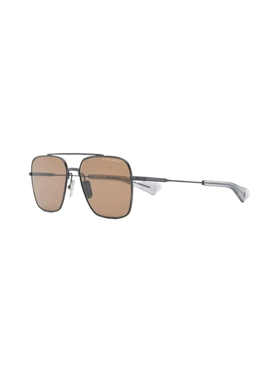 Shop Dita Eyewear Flight 007 Sunglasses In Black