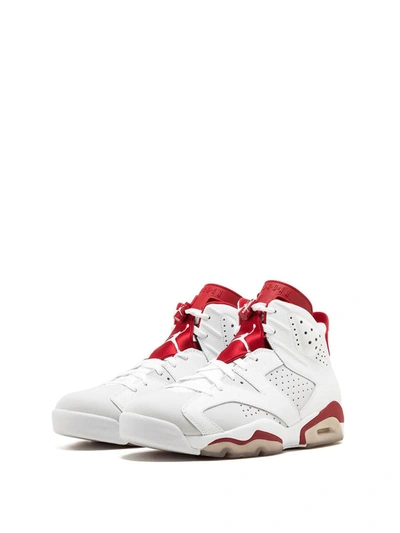 Jordan Air  6 Retro Sneakers In White