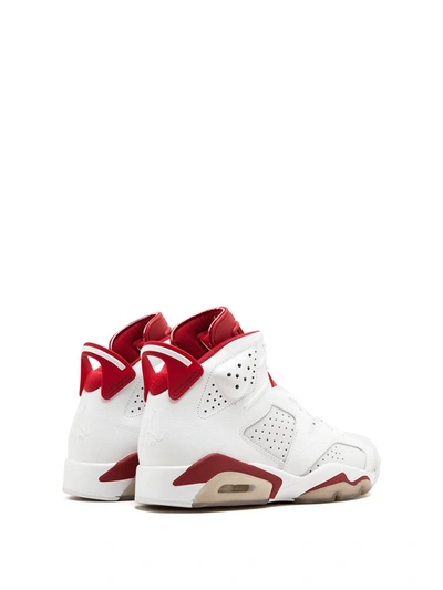 Jordan Air  6 Retro Sneakers In White