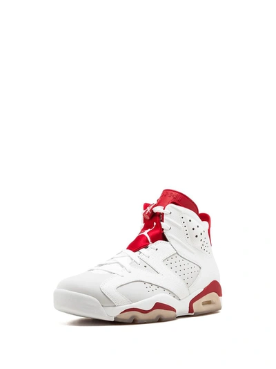 Jordan Air  6 Retro Sneakers In White