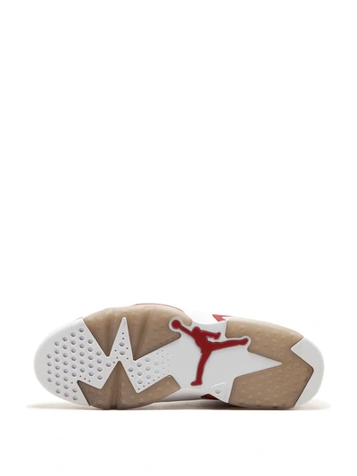 Jordan Air  6 Retro Sneakers In White