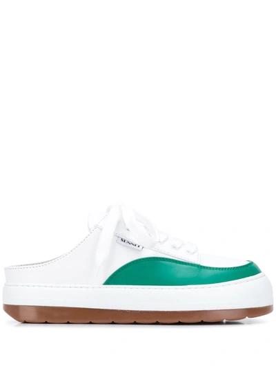 Shop Sunnei Dreamy Sneakers In White