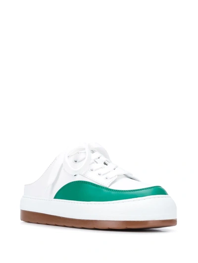 Shop Sunnei Dreamy Sneakers In White