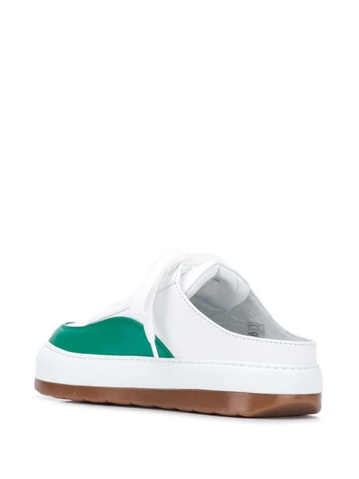 Shop Sunnei Dreamy Sneakers In White