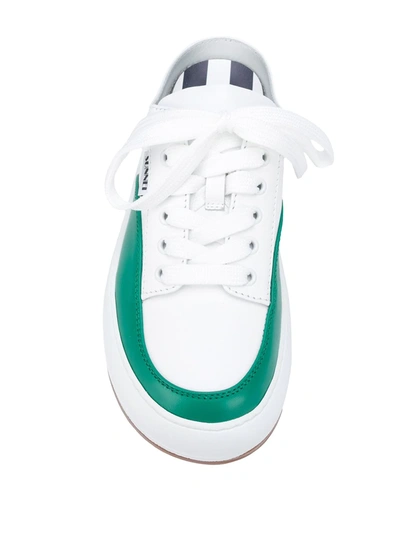 Shop Sunnei Dreamy Sneakers In White