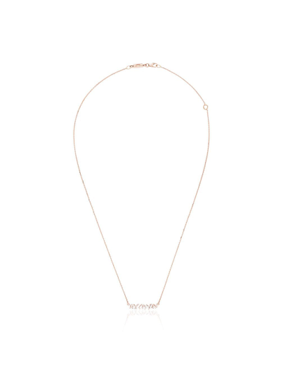 Shop Suzanne Kalan 18kt Rose Gold Firework Diamond Necklace