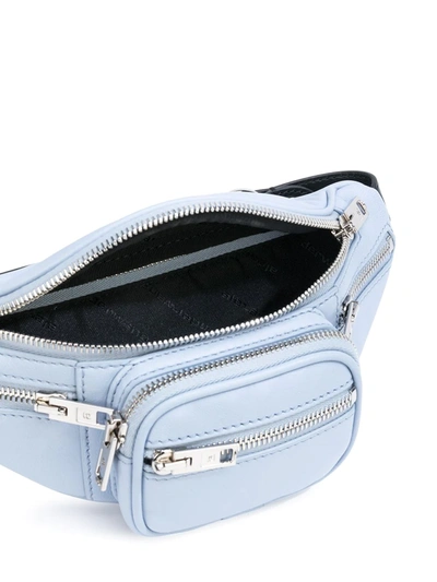 Shop Alexander Wang Attica Multi-pocket Belt Bag In Blue