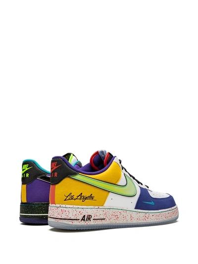 Shop Nike Air Force 1 07 Lv8 "what The La" Sneakers In Blue