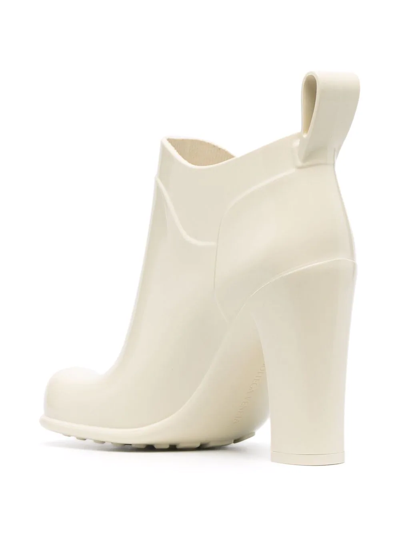 Shop Bottega Veneta Storm 110mm Ankle Boots In Neutrals