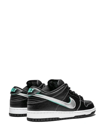 Nike X Diamond Supply Co. Dunk Low-top Sneakers In Black