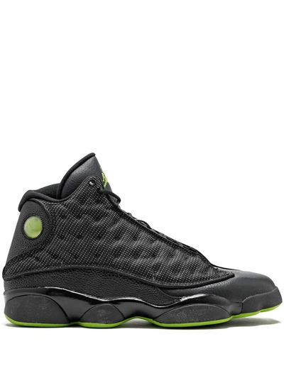 Shop Jordan 13 Retro Sneakers In Black