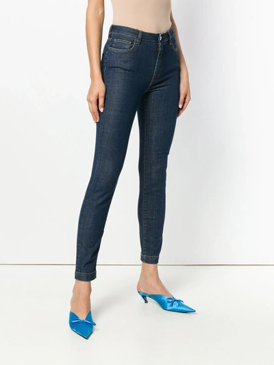 Shop Dolce & Gabbana Skinny Jeans In Blue