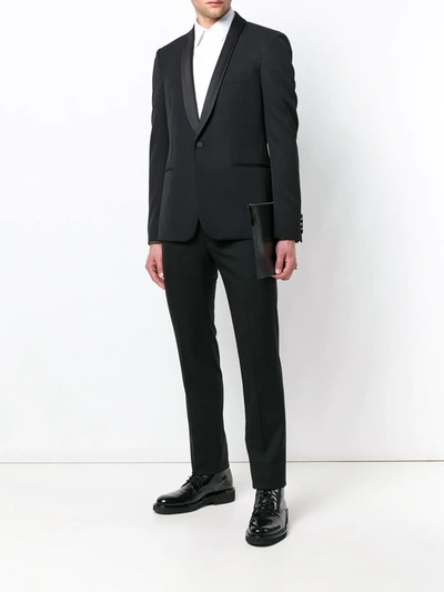 Shop Saint Laurent Dinner Jacket In Black