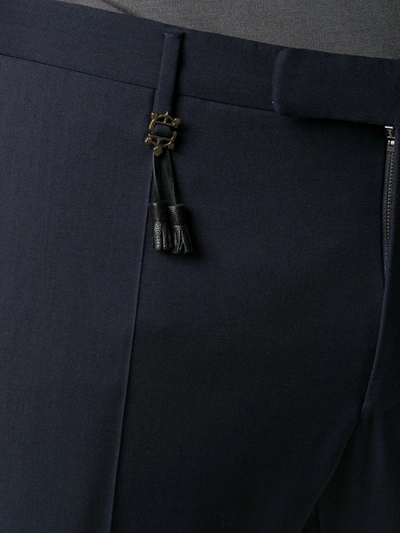 Incotex Slim Tailored Trousers In Blue