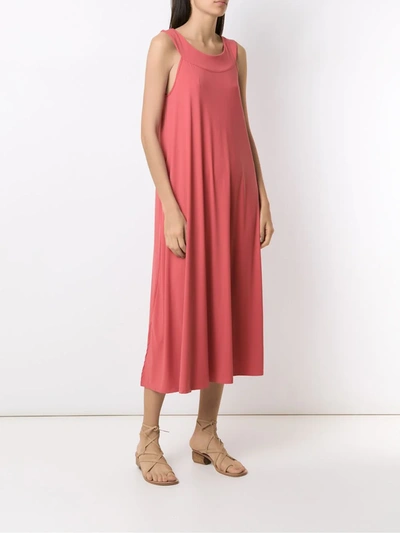 Shop Lygia & Nanny Manati Uv Plain Dress In Pink