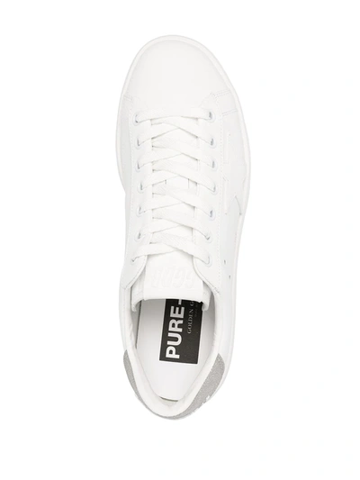 Golden Goose Pure Star Low-top Sneakers In White