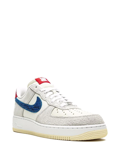 Nike X Undefeated Air Force 1 Low "5 On It" Sneakers In White