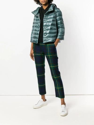 padded fitted jacket