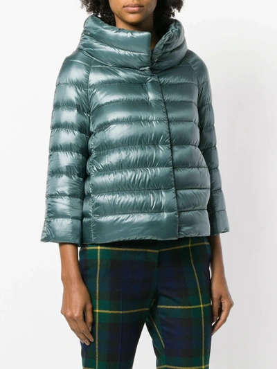 padded fitted jacket
