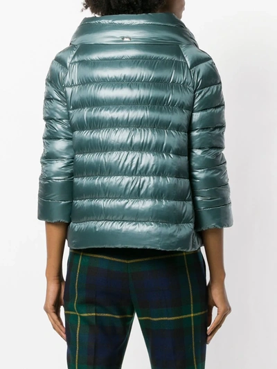 padded fitted jacket