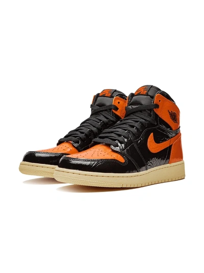 Jordan Air  1 Retro High Og "shattered Backboard 3.0" Sneakers In Black