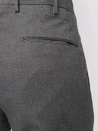 Incotex Mid-rise Slim-fit Chinos In Grau