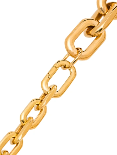 GOLD-PLATED STERLING SILVER HEART PADLOCK NECKLACE