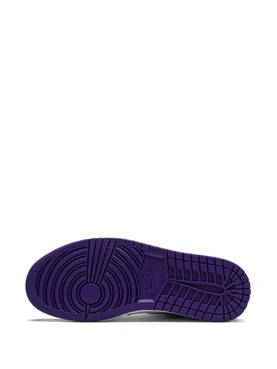 Jordan Air  1 Retro High Og Court Purple 2.0 In White