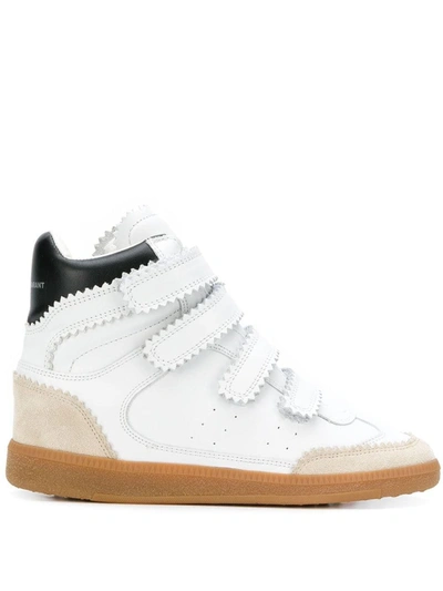 Shop Isabel Marant Bilsy High-top Sneakers In White