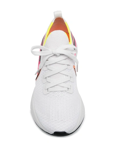 Shop Nike React Infinity Run Flyknit Sneakers In White