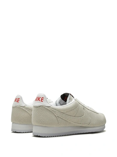 Nike X Stranger Things Cortez Qs "upside Down" Sneakers In White