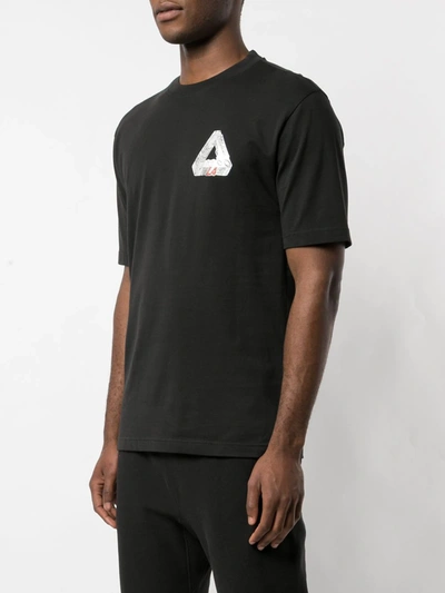 Palace Logo T-shirt In Black
