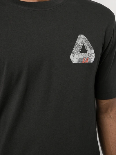 Shop Palace Terminator Logo-print T-shirt In Black