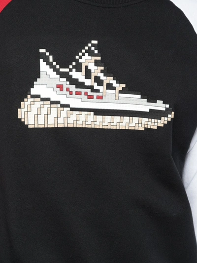 Mostly Heard Rarely Seen 8-bit Aero Tri-colour Sweatshirt In Black