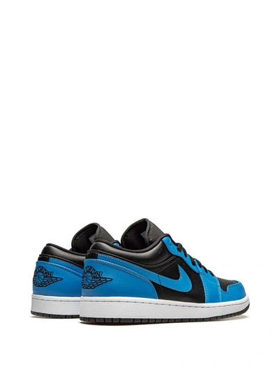 Shop Jordan Air  1 Low "laser Blue" Sneakers In Black