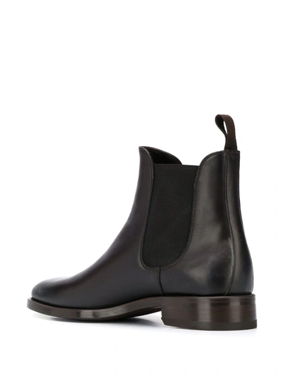 Shop Scarosso Chelsea Boots In Black