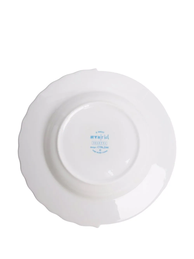Shop Seletti Hybrid Fillide Soup Bowl In White