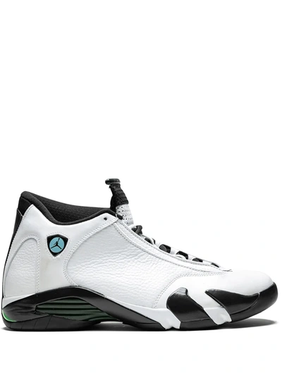 Shop Jordan Air  14 Retro Sneakers In White