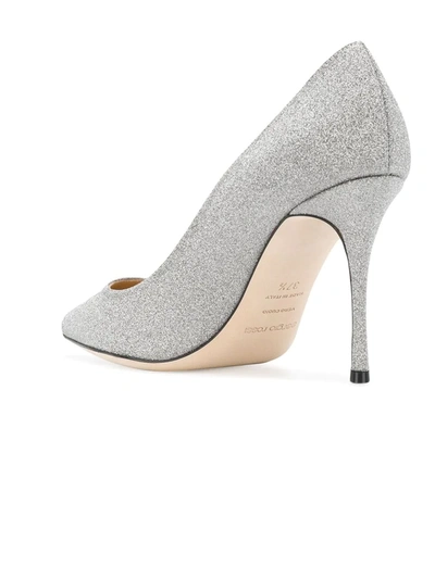 Shop Sergio Rossi Godiva Pumps In Metallic