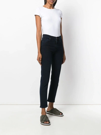 Shop Citizens Of Humanity Harlow High Rise Skinny Jeans In Blue