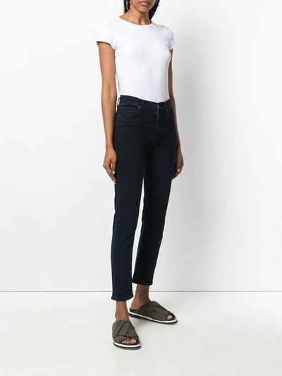Citizen Of Humanity Harlow High Rise Skinny Jeans In Blue